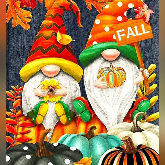 Set of 2 Halloween/Harvest Gnomes NWT - Picture 7 of 7